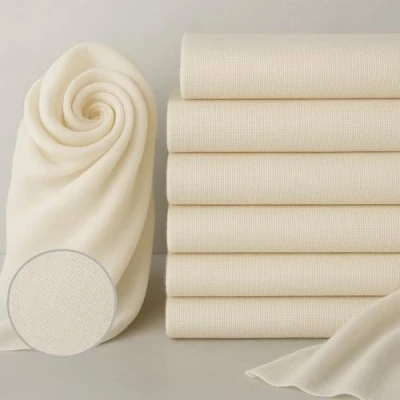 Imagen de PACKARDI Paquete de 6 paños muselina para cocinar, 50 x cm, grado 90+, reutilizables y lavables, 100% algodón puro sin blanquear, pelusas, hornear