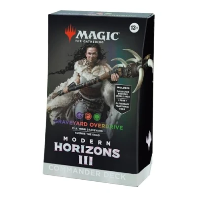 Imagen de Mazo de Commander Horizontes Modern 3, Magic: The Gathering Graveyard Overdrive (Version Anglaise)