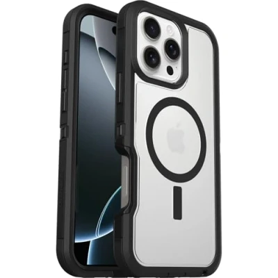 Imagen de OtterBox Defender Xt PC Back Cover Transparente Magnético Apple iPhone 16 Pro Max