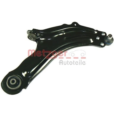 Imagen de METZGER 58070402 Barra oscilante, suspensión de ruedas con rótula suspensión/carga Eje delantero, derecha Brazo oscilante transversal