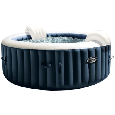Imagen de Intex Piscina SPA hidromasaje Bubble Massage 196 x 71 cm 4 plazas de Exterior con Accesorios