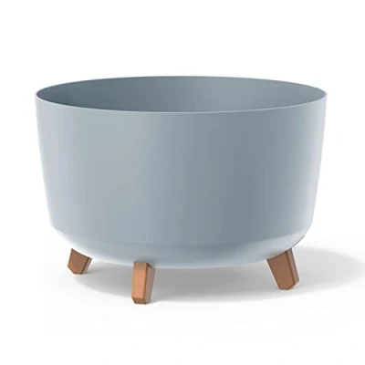 Imagen de Macetero color gris,sin depósito , colección GRACIA de 39cm x 25,7cm cm, capacidad 21,5 L.
