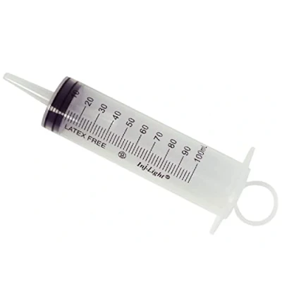 Imagen de Rays s.p.a 100cc jeringas sin aguja 100 ml gato (paquete de 25)