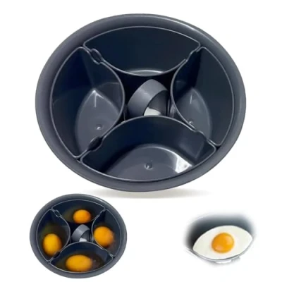 Imagen de Mtlhbcg Thermomix hervidor de huevos compatible con TM5 TM6 TM31, soporte para cocer huevos, 4 2 en 1, combinado, escalfados TM/MC, accesorios Thermomix,
