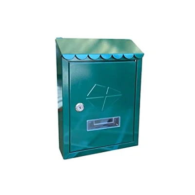 Imagen de kippen 10005BG Buzón modelo IRON, color verde, Dimensioni: 300x210x70 mm