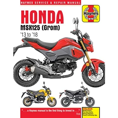Imagen de Honda Msx125 (Grom) &#039;13 to &#039;18: Haynes Service &amp; Repair Manual (Haynes and Manual)