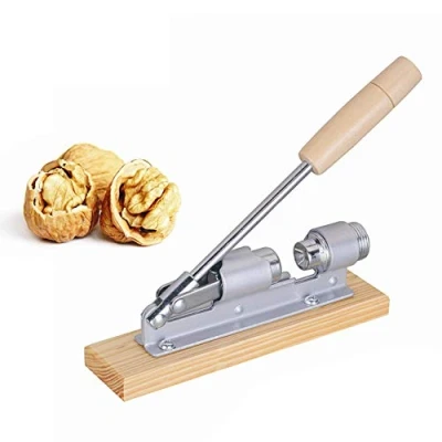 Imagen de Xrten Cascanueces Maquina Profesional Casador Manual de Herramienta Apertura Partidor Nuez Madera