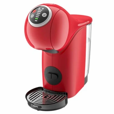 Imagen de Cafetera de cápsulas Nescafé Dolce Gusto Krups Genio S Plus KP3405, 1500 W, 15 Bar, 0.8 L, Selector Temperatura, Intensidad Ajustable, Rojo