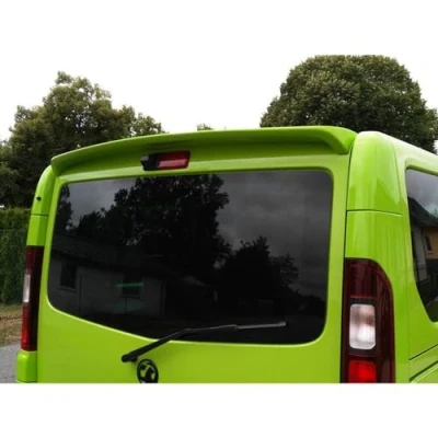 Imagen de Alerón de Techo Compatible con Nissan Primastar/NV300, Opel Vivaro, Renault Trafic y Fiat Talento (Modelos escotilla Trasera) (PU)