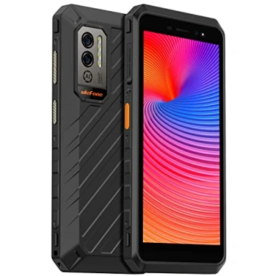 Imagen de Ulefone Armor X11 Pro Android 12 Móvil Resistente, 8150mAh Batería, Cámara 16MP, Helio G25 4GB+64GB, 5.45&quot; IP68 Smartphone Impermeable Antigolpes, Ranura para 3 Tarjetas, Desbloqueo Facial NFC GPS