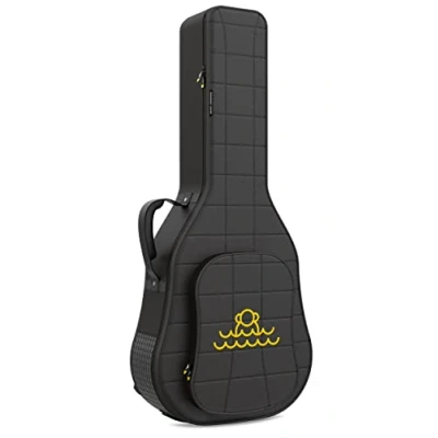 Imagen de Monkey Loop Rocking Classic Funda para Guitarra con Acolchado de 26mm Bolsa Semi Rígida Clásica Bolsillo Exterior Accesorios Correas Ajustables Resistente al Agua