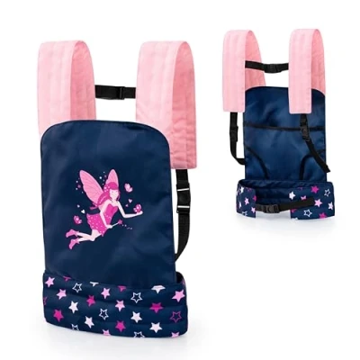 Imagen de Bayer Design EasyCarry Deign 62216AA Portador muñeca, Ajustable, Delantera y Trasera, Azul, Rosa, Hada, Color, zzzz s