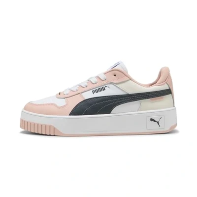 Imagen de PUMA Carina Street, Sneakers Mujer, White Strong Gray Rose Quartz, 38.5 EU