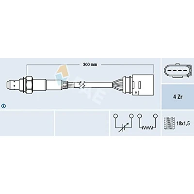 Imagen de Sonda lambda FAE 77197