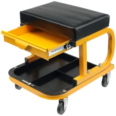 Imagen de VOREL 81824 asiento de taller con cajón
