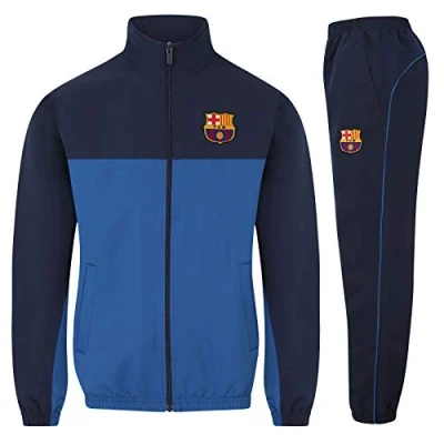 Imagen de FCB FC Barcelona Chándal Oficial para niño Chaqueta y pantalón Largos Azul Reflex 6 7 años