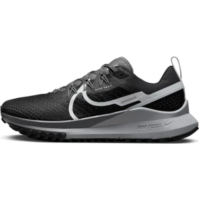 Imagen de Nike React Pegasus Trail 4, Sneaker Mujer, Black/Aura Dark Grey Wolf Grey, 40 EU