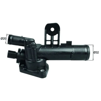 Imagen de MAHLE ORIGINAL TI 247 83 Termostato, refrigerante con junta RENAULT: MEGANE 3, 3 Grandtour, CLIO NISSAN: Qashqai / Qashqai+2 I, MICRA