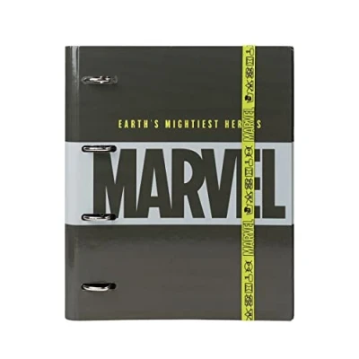 Imagen de CERDÁ LIFE&#039;S LITTLE MOMENTS Archivador 4 Anillas Niño de Marvel con Tapa Dura y Cierre Goma Licencia Oficial (2700000270)
