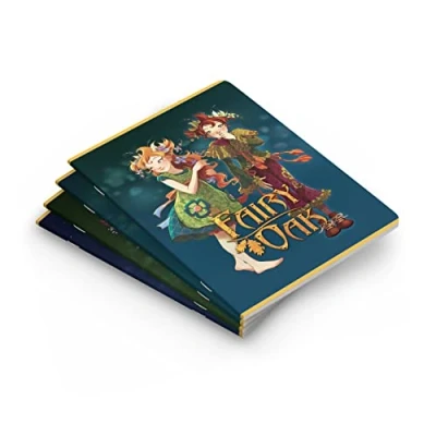 Imagen de Pigna Maxi cuadernos Fairy Oak by F.to A4, paquete de 10 unidades, surtidos