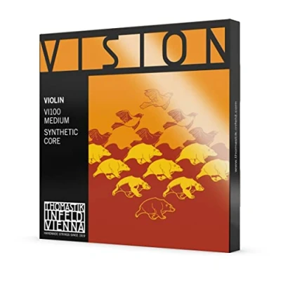 Imagen de Thomastik Cuerdas para violín Vision Synthetic Core juego 1/2 mediana
