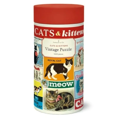 Imagen de Cavallini 1000 Piece Puzzle, Cats and Kittens (PZL/Cat)