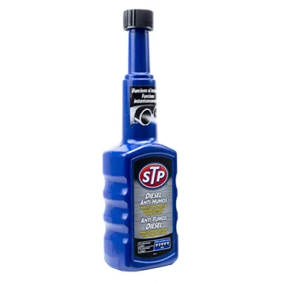 Imagen de STP Antihumos Diesel, Elimina Humo Negro y Emisiones Nocivas Rápidamente, Limpia Sistema de Combustible e Inyectores, Mantiene Eficiencia Reduce Costos Operativos, 200 ml