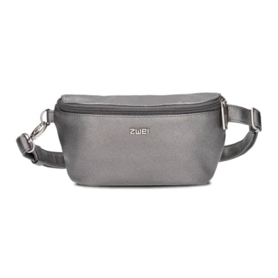 Imagen de Zwei Bolso Hip Bag Mademoiselle.M MH4 para Mujer, 25 cm, 1 litro, de Piel sintética, Impermeable, 3 en 1, cómodo Bolsillo el Pecho, Riñonera y riñonera, Cosmos, 25x12x7