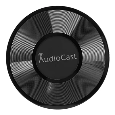 Imagen de Kuuddker Audiocast M5 Adaptador DLNA Airplay WiFi InaláMbrico MúSica Audio Streamer Receptor Altavoz para Transmisiones de Habitaciones