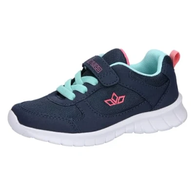 Imagen de LICO Blaine VS Zapatillas para niños, Talla: 32, Navy/turquoise/rose Zapatos