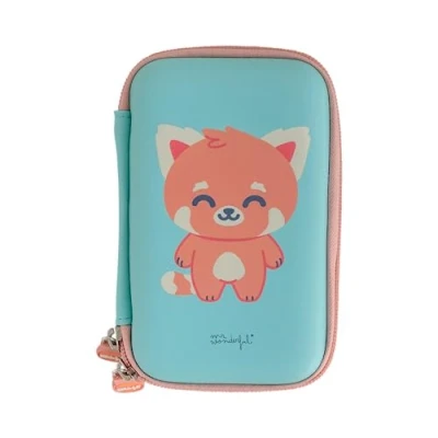 Imagen de Funda disco duro Mr Wonderful Panda rojo, Para externo 2.5&quot;, Resistente, Multicolor