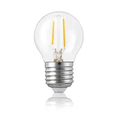 Imagen de Hellum bombilla LED E27, luz blanca cálida, 2,5 W, repuesto para bombillas de 25 250 lúmenes, 2700 K, E27 iluminación 209105, 5 unidades