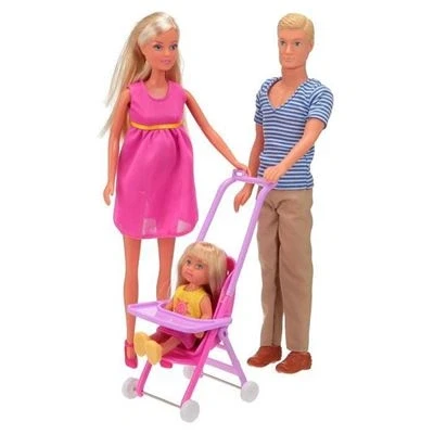 Imagen de Simba 5733200 Steffi Love Happy Family Muñeca, Multicolor (105733200)