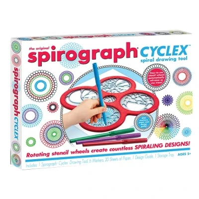 Imagen de Spirograph Kahootz 107240 Cyclex Design Set, multicolor, 1 unidad (paquete de 1)