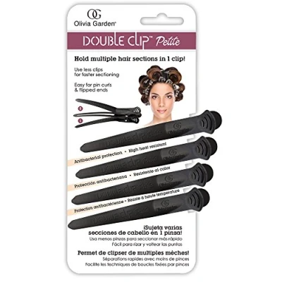 Imagen de Olivia Garden Double Clip Petite 4 Unidades