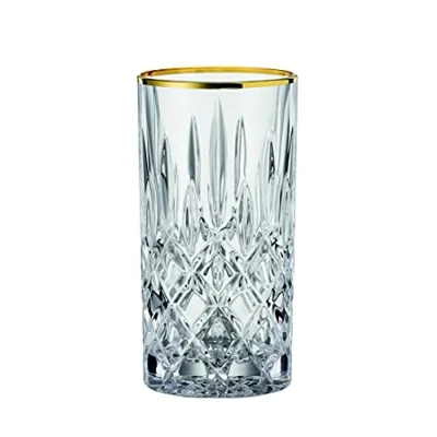 Imagen de Nachtmann Long Drink Glasses Noblesse Gold 375 ml 2 Pieces