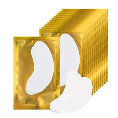Imagen de Lunamoon 100 pares Almohadillas de Ojos para Extensiones Pestañas Parches Eyelashes Extension Pads