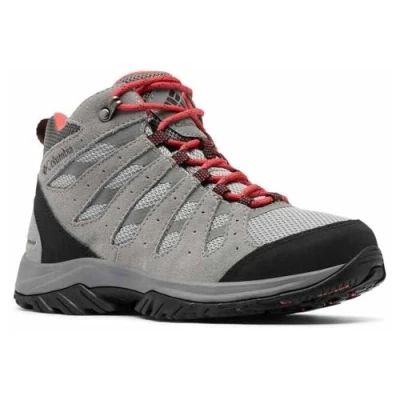 Imagen de Columbia Redmond III MID Waterproof Zapatillas de senderismo, Mujer, Talla: 37.5, Steam/red coral Zapatos