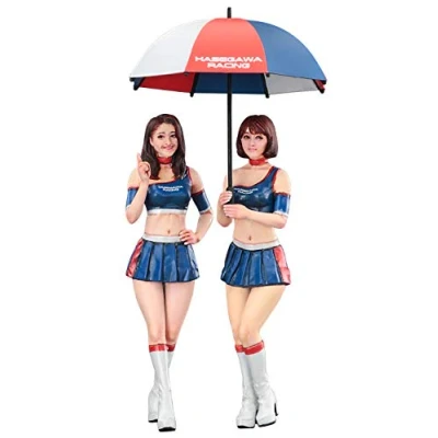 Imagen de Hasegawa Figuras Paddock de 1/24 para niñas, 2 Unidades, Multicolor (FC09)