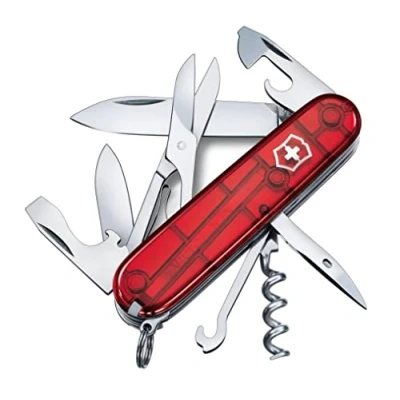 Imagen de Victorinox, Climber, Navaja Multiuso Suiza, Cuchillo bolsillo, Regalo, 14 Funciones, Hoja grande, Sacacorchos