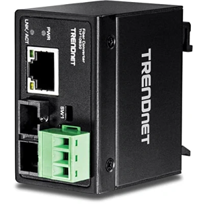 Imagen de TRENDnet TI F10S30 v1.0R Convertidor de Red, Color Negro