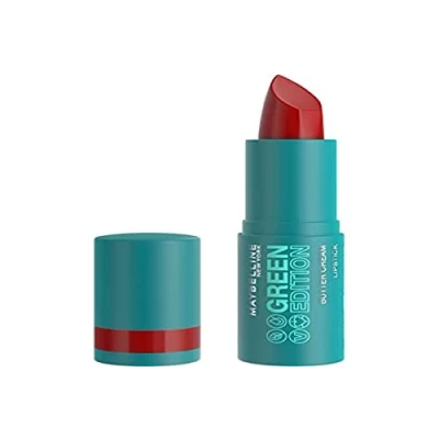 Imagen de Maybelline Barra de labios New York Green Edition Buttercream 018 Musk, 3,4 g