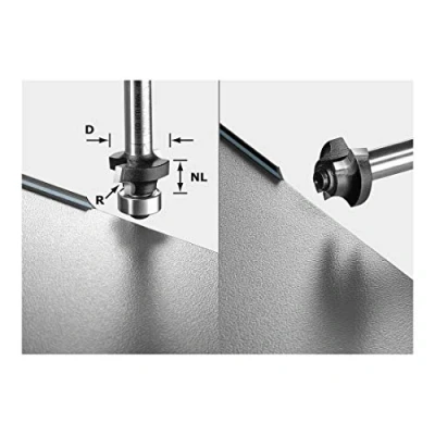 Imagen de Festool fresa para redondear s8 hw r3 d22 kl ofk