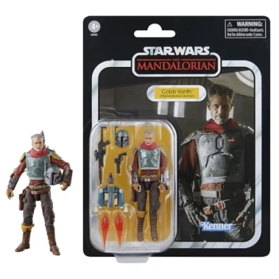 Imagen de Star Wars La colección Vintage, Cobb Vanth (Mandalorian Armor), The Mandalorian, Figura Premium de 9,5 cm