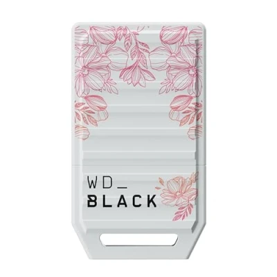 Imagen de WD_BLACK C50 De 1 TB para Xbox, Floral Fusion Tarjeta expansión Almacenamiento (con Licencia Oficial, reanudación rápida y Xbox Velocity Architecture, Mes Game Pass Ultimate)