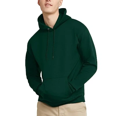 Imagen de Hanes Sudadera con capucha de lana EcoSmart del su¨ter los hombres, bosque profundo, XX Large