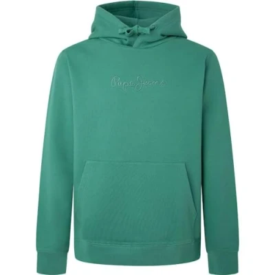 Imagen de Pepe Jeans Joe Hoodie Sudadera con Capucha para Hombre, Verde (Jungle Green), XL