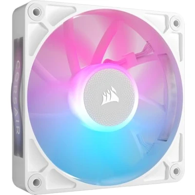 Imagen de CORSAIR iCUE Link RX120 Ventilador PWM RGB de 120 mm Rodamiento Magnético Cúpula Único Blanco