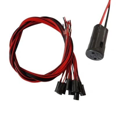 Imagen de PB Versand Hembras G4 led y halógena (10 unidades de capacidad, 60 cm, para 12 V o 230 V), color negro