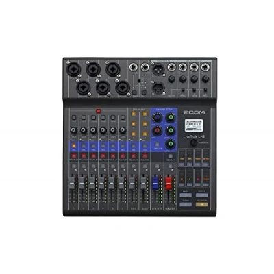 Imagen de Zoom L 8 Mixer digital canales, grabador e interface de audio USB